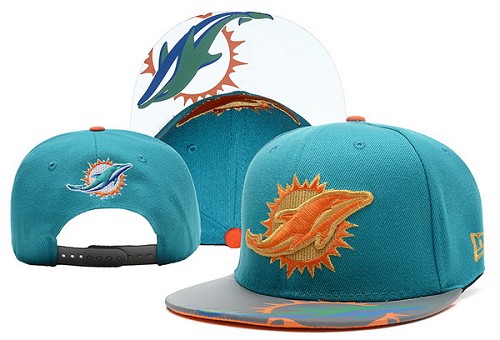 NFL Miami Dolphins Logo Stitched Snapback Hats 015